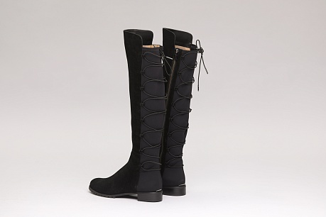 Сапоги Michael Kors Skye Stretch Over The Knee Lace Up Boots